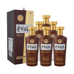 moutai 茅台 贵州大曲酒(80年代)53度 酱香型白酒 500ml*6瓶