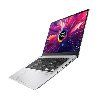 ASUS 华硕 无畏Pro14 2022款 六代锐龙版 14.0英寸 轻薄本 银色(锐龙R7-6800H、RTX 3050 4G、16GB、512GB SSD、2.8K、OLED、90Hz、M6400)