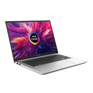 ASUS 华硕 无畏Pro14 2022款 六代锐龙版 14.0英寸 轻薄本 银色(锐龙R7-6800H、RTX 3050 4G、16GB、512GB SSD、2.8K、OLED、90Hz、M6400)
