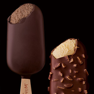 MAGNUM 梦龙 迷你冰淇淋 2口味 255g（浓郁黑巧克力42g*3支+松露巧克力冰淇淋43g*3支）