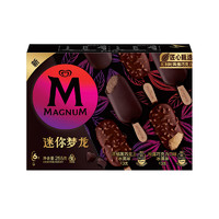 MAGNUM 梦龙 和路雪 迷你梦龙浓郁黑巧克力+松露巧克力冰淇淋 42g*3支+43g*3支