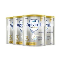 【限时特价】【预售】【新版】Aptamil 爱他美 白金版婴幼儿奶粉 900g 3段 4罐包邮装