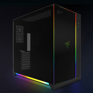 RAZER 雷蛇 包豪斯O11 五代锐龙版 组装电脑（黑色、500GB SSD、锐龙R5-5600X、RTX 3060 12G、16GB)