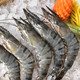 京觅 泰国活冻黑虎虾 净重1kg（41-50只）