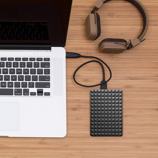 希捷（Seagate）移动硬盘 4TB USB3.0 睿翼 2.5英寸商务黑钻典雅黑  兼容Mac STEA4000400