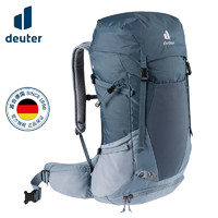 多特 Deuter进口福特拉双肩包大容量户外登山包专业徒步背包男 石墨灰-29升加长款 22款