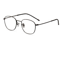 目匠 &winsee; 万新 8028 黑色纯钛眼镜框+1.60折射率 防蓝光镜片