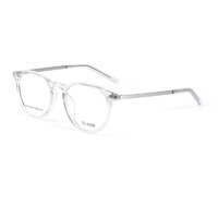 winsee 万新 MLF5003 透明色金属板材眼镜框+1.74折射率 非球面镜片
