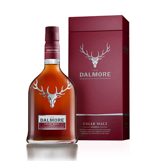 PLUS会员、有券的上：THE DALMORE 大摩 雪茄三桶 苏格兰 单一麦芽威士忌  1000ml