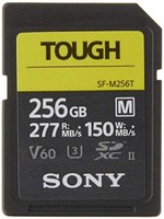 SONY 索尼 TOUGH-M系列 SDXC UHS-II 显卡，256GB，V60，CL10，U3，不大于R277MB / S，W150MB