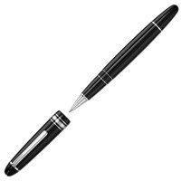 MONTBLANC 大班系列 162/7571 拔帽签字笔 黑色镀铂金 M尖 单支装