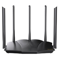 Tenda 騰達 AX12 Pro 雙頻3000M 家用千兆無線路由器 WiFi 6 黑色 單個裝