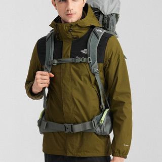 THE NORTH FACE 北面 男子冲锋衣 NF0A7QOH-4Q6 棕色 S