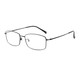 winsee 万新 TAI6003C2 黑色钛金属眼镜框+1.74折射率 防蓝光镜片