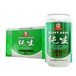 JXD 金星 啤酒 1982纯生 10° 330ml*6听