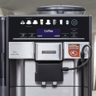 SIEMENS 西门子 EQ.6系列 TE607803CN 全自动咖啡机 银色