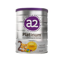 a2 艾尔 Platinum系列 婴儿配方奶粉 2段 900g