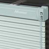 MUANNA 慕安娜 MG-BY07-5602 加密S形百叶帘 淡雅蓝