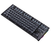 ROYAL KLUDGE R87 68键 有线机械键盘 黑色 K黄轴 单光