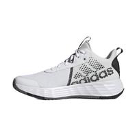 adidas 阿迪达斯 Own the game 2.0 男子篮球鞋 H00469 白黑色 45 1/3