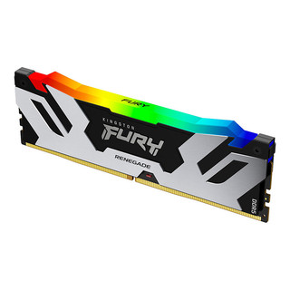 Kingston 金士顿 FURY DDR5 6000MHz RGB 台式机内存 灯条 白色 32GB 16GBx2