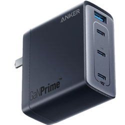 Anker 安克 A2340 手机充电器 双Type-C/USB-A 150W 灰色