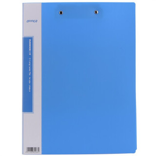 SUNWOOD 三木 经济型长押夹+板夹/文件夹 蓝色 LFE68L/H