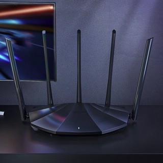Tenda 腾达 AX2 Pro 双频1500M 家用千兆无线路由器 Wi-Fi6 单个装 黑色