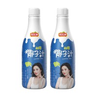 抖音超值购：欢乐家 生榨椰子汁1L*2瓶整箱