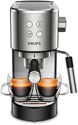 KRUPS 克鲁伯 Virtuoso XP442C40 Pump Espresso 咖啡机,不锈钢