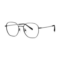 BOLON 暴龙&essilor 依视路 BJ7260 黑色合金眼镜框+钻晶A4系列 1.56折射率 防蓝光镜片