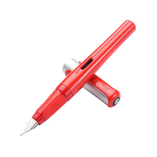 Pelikan 百利金 钢笔 P480 红色 F尖 单支礼盒装