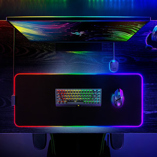 RAZER 雷蛇 鼠标底座专业版 RGB幻彩集成4kHZ接收器 幻彩充电底座（内随附一块无线充电模块）