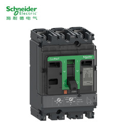 Schneider Electric 施耐德电气 NSX160N TM125D 125A 3P 手动 固定式 塑壳配电保护断路器 LV430841