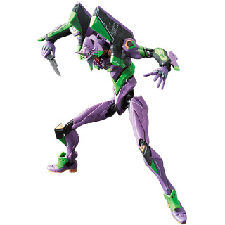 万代BANDAI 拼装模型 RG 新世纪福音战士EVA 玩具男孩礼物 初号机 豪华版 DX 传输台套装