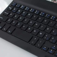 Leoisilence Leoislence 电脑笔记本键盘 平板手机薄键盘创意无线蓝牙键盘充电 7寸(黑)无线蓝牙键盘-迷你款