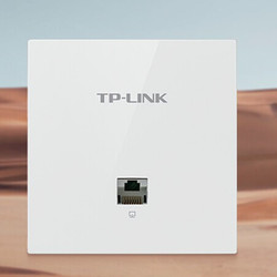 TP-LINK 普联 TL-XAP3002GI-PoE 双频3000M 千兆面板式无线AP Wi-Fi 6 POE供电 白色 单个装