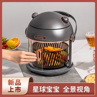 LIVEN 利仁 6.5L可视空气炸锅机械式无油炸烤薯条机电炸锅多用途锅电烤箱