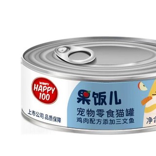 Wanpy 顽皮 果饭儿系列 鸡肉三文鱼猫罐头 80g*12罐