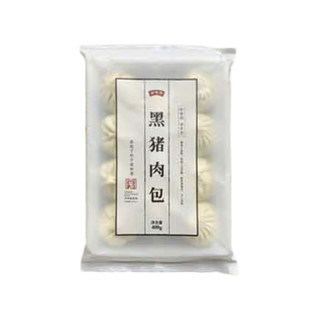 缸鸭狗 黑猪肉包 10只 400g