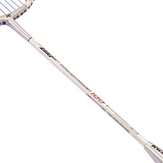 凯胜（KASON）TSF 100Ti白色羽毛球拍单拍全碳素高碳纤维钛合金汤仙虎系列耐打速度型