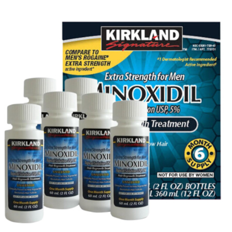 KIRKLAND Signature 科克兰 5%米诺地尔头发生长液 60ml*6