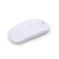 Leoisilence 无线键鼠套装 无线鼠标台式机笔记本通用键盘鼠标 单无线鼠标（白色）