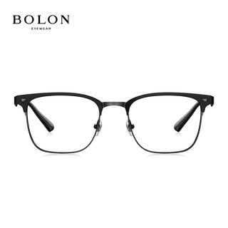 BOLON 暴龙 BJ6036 中性板材合金镜架 哑黑色