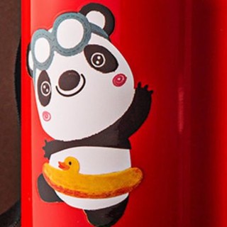 BEDDYBEAR 杯具熊 踏浪红熊猫 儿童保温杯 316不锈钢 600ml