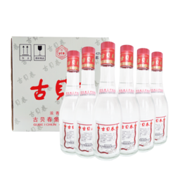 古贝春 白版 42%vol 浓香型白酒 475ml*6瓶