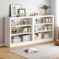 M.S.Feel 蔓斯菲尔 落地矮书架 暖白色 160*30*103cm