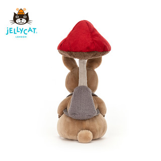 jELLYCAT新品采蘑菇小兔子宝宝安抚玩偶毛绒玩具公仔