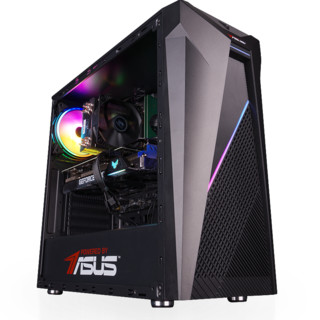 ASUS 华硕 未来者 十二代酷睿版 台式机 黑色（酷睿i7-12700F、RTX 3060Ti 8G、64GB、500GB SSD、风冷）