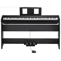 PLUS会员：YAMAHA 雅马哈 P48B电钢琴 黑色主机+原装木架+三踏板